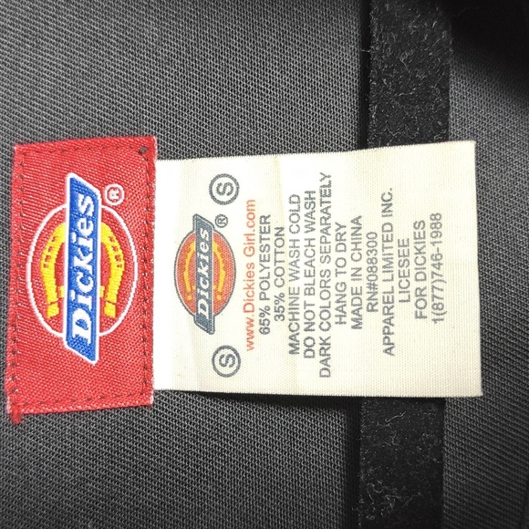 DICKIES GIRL Vintage Cropped Biker Jacket Size Small - Picture 2 of 16